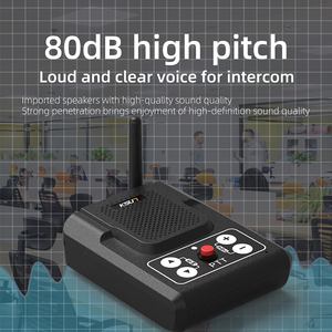 Q26 Máy tính để bàn Walkie Talkie 80dB 400-480Mhz cửa sổ liên lạc cho dịch vụ truy cập ngân hàng nhà hàng - Product Image 2