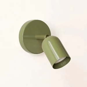 2026 Nuevo diseño Macaron Lámpara de pared LED de un solo cabezal Cuerpo de aluminio Uso interior para iluminación de dormitorio - Product Image 3