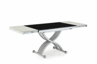 Table de salle à manger en céramique verre haut et bas Table basse élévatrice meubles de salon peu encombrants