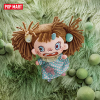 100% Original POPMART Série Polar Smudge Puff Pendentif en peluche Boîte mystère Figurine anime en peluche polaire pour cadeaux de Noël