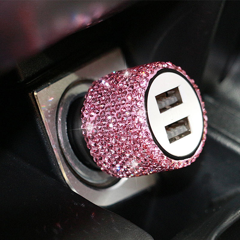 ที่ชาร์จเพชรสีชมพู