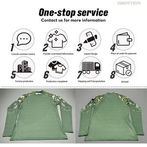 Camiseta de Compresión de Manga Larga con Protección UV para Hombre, Personalizable con Logotipo, para <span class=keywords><strong>Buceo</strong></span>, Secado Rápido, Jiu Jitsu - Product Image 4