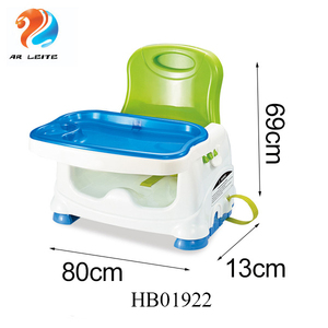 <span class=keywords><strong>Chaise</strong></span> de sécurité en plastique, rehausseur portable pour bébés, siège d'alimentation, siège de pique-nique, avec table à aliments, nouveau, - Product Image 4