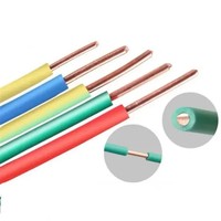 Câble de câblage intérieur souple multiconducteur en cuivre isolé en PVC 14 AWG 450V personnalisé pour usage domestique CN