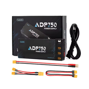 Adaptateur d'alimentation ToolkitRC ADP750 d'origine, 750W, sortie XT90 XT60, 12V 30A, entrée CA 100V-240V, chargeur de batterie, pièces d'avion - Product Image 1