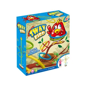 Bambini popolari gioco di ghiera all'aperto e al coperto divertente interazione multiplayer sway bird ring toss game set