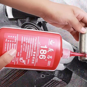 Scellant acrylique liquide 186 50ml 250ml <span class=keywords><strong>Bleu</strong></span> Rouge Anaérobie Force Moyenne Monocomposant pour la construction, le gaz, l'eau et la <span class=keywords><strong>plomberie</strong></span> - Product Image 1