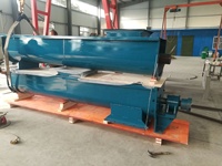 Nouveau design Ls219 Convoyeur à double vis sans fin en sable de ciment pour copeaux de bois