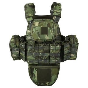 เสื้อกั๊กยุทธวิธีแบบถอดประกอบได้รวดเร็ว MOLLE พร้อมกระเป๋าถอดออกได้ เสื้อกั๊กยามรักษาความปลอดภัย เสื้อกั๊กนิรภัย MOLLE - Product Image 3