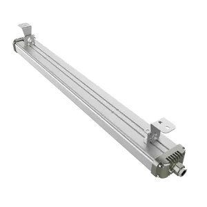 120W Zona 2 Linear LED Luz à Prova de Explosão para Área Perigosa PC Cover Alumínio