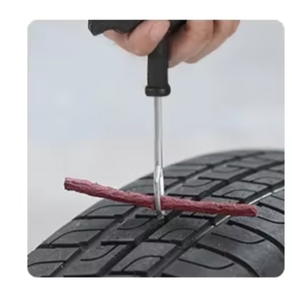 電動工具タイヤ修理キットスタッディングツールセットオートバイクチューブレスタイヤ穿刺プラグガレージツール - Product Image 3