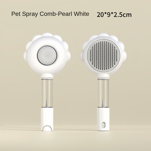 Peine de masaje para mascotas con aguja de pelo antiflotante ecológico transfronterizo, nuevo producto para limpieza y baño de gatos y perros - Product Image 6