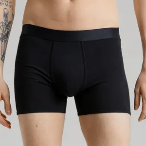 Boxer in cotone di bambù da <span class=keywords><strong>uomo</strong></span> <span class=keywords><strong>mutande</strong></span> da <span class=keywords><strong>uomo</strong></span> in cotone biologico taglie forti intimo morbido da <span class=keywords><strong>uomo</strong></span> slip Boxer - Product Image 2