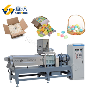 Machine de production de noix de remplissage de mousse dégradable d'extrudeuse d'amidon expansé facile à dissoudre - Product Image 2