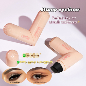 อายไลเนอร์แบบน้ำสีน้ำตาลธรรมชาติวีแกน กันน้ำ ติดทนนาน แบบหมุนได้ ใช้ได้ทั้งตาซ้ายและขวา รูปแบบดินสอ ไม่มีสารเคมี รับผลิตตามสั่ง (OEM) - Product Image 4