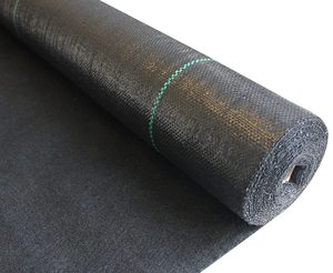 Géotextile tissé haute résistance, tissu <span class=keywords><strong>anti</strong></span>-mauvaises herbes, couverture de sol, tapis de jardinage, plastique PE/PP, découpe, durabilité de 2 à 5 ans - Product Image 1