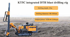 Perforatrice per Fori di Scavo di Alta Qualità Kt5c 162kw Macchina Automatica Integrata per Perforazione DTH con Compressore d'Aria - Product Image 5