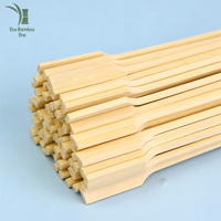 Brochettes de barbecue Teppo en bambou écologique, taille personnalisée, vente en gros, manche long, charbon de bois, 90-120 mm, incassables, résistantes à la chaleur, jetables