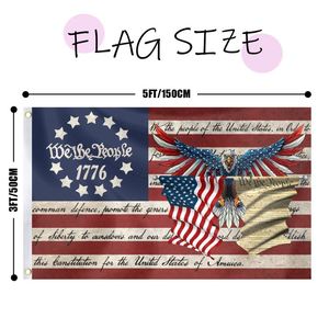 Tapiz Decorativo American Eagle de 3x5 pies para Habitación, Dormitorio Universitario, Sala de Estar - Product Image 2