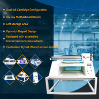 Impresora 6090 UV DTF con impresora híbrida Xp600: cambia sin problemas entre los modos planos para aplicaciones versátiles