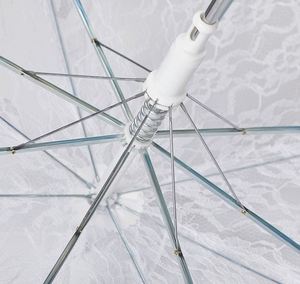Parasol en dentelle style victorien vintage, prix d'usine, pour robe de soirée ou de mariée - Product Image 2