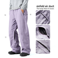 Pantalon de randonnée et de trekking pour homme QUICKSHOW SORONA 360g, respirant, coupe-vent, fin, séchage rapide, léger, cargo, décontracté, vêtements de sport