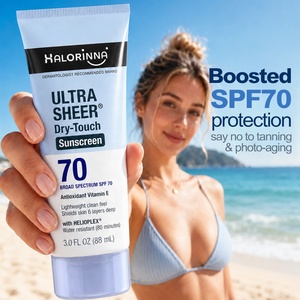 Crema Solare SPF70 a Largo Spettro con Logo Personalizzato, Tecnologia di Protezione Solare Helioplex Stabile, Non Lucida, per Cura Quotidiana della Pelle all'Aperto, OEM - Product Image 1
