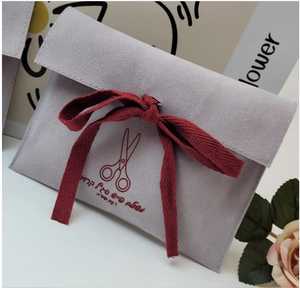 Custom Velvet <b>Envelope</b> <b>Gift</b> Bag Pouch <b>for</b> Cosmetics Jewelry Handicraft Packaging Logo Print Supplier <b>for</b> Small Businesses - Product Image 4