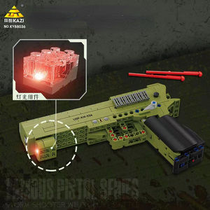 KAZI 88035/88036 HK_USP et M92F Modèle de pistolet d'exposition Jouets d'assemblage et de correspondance pour enfants Cadeaux pour garçons Ensembles de blocs de construction - Product Image 3