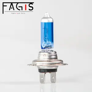 Fagis 12v 55wドットカーランプスーパーホワイトブルーガラスキセノンオートハロゲン電球h7