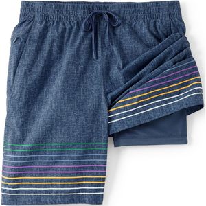 FOXA Short de bain pour homme 9" Volley Hydroliner à séchage rapide en tissu tissé - Product Image 4
