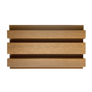 Zhaoqing <span class=keywords><strong>rucca</strong></span> ngoài trời bảng điều chỉnh 140*25 mét <span class=keywords><strong>WPC</strong></span> Composite Ốp cho biệt thự bên ngoài bức tường chống ẩm PVC và vật liệu gỗ - Product Image 2