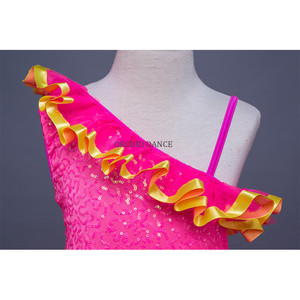 Christmas Stage Sequins Performance Wear Jazz Latin Ballet <strong>Costume</strong> <strong>for</strong> <strong>Girls</strong> - Product Image 6