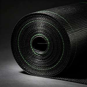 Tender Premium 100gsm Black Mulch Moisture Barrier Ground <strong>Cover</strong> for <strong>Pathway</strong> Africa South America Canada Germany and Yard - Product Image 1