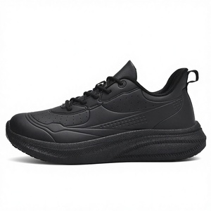 Chaussures de sport décontractées noires pour hommes, tailles 39-47, best-seller, à lacets, légères, grandes tailles, pour printemps, été, automne, hiver - Product Image 3