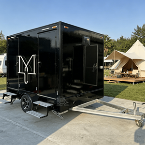 Baño Portátil de Lujo, Remolque Móvil para Eventos, Bodas, Viajes al Aire Libre, Inodoros Ecológicos - Product Image 2