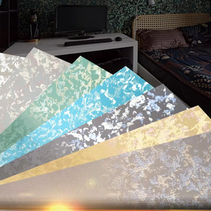 Pared característica de la casa Eco Friendaly Colored Foil Art Pintura líquida Colorido Tri Color Revestimiento de perlas - Product Image 1