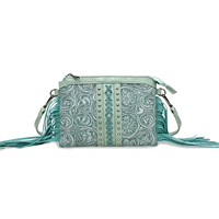 Sac à bandoulière croisé en cuir PU souple, style punk, populaire, élégant, imperméable, bohème, avec fermeture éclair, pochette tendance