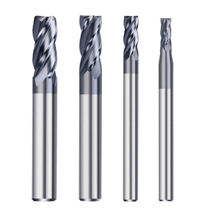 HRC65 SUS-4F Tungsten Carbide ALTin Coated Flat End Milling Cutter with 10mm <strong>Cutting</strong> Edge <strong>CNC</strong> Center - Product Image 2