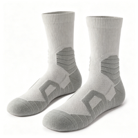 Chaussettes de tennis de compression Elite à séchage rapide pour jeunes, antibactériennes, pour l'entraînement d'automne, semelle en tissu éponge antidérapante, personnalisables