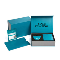 Boîte cadeau magnétique recyclée, paquet de papier orthodontique, emballage d'alignement des dents transparent pour les petites entreprises avec impression du logo de l'entreprise