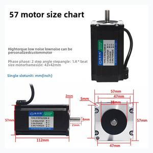 57สเต็ปเปอร์มอเตอร์2.8N เส้นผ่าศูนย์กลางเพลา8มม. ตะกั่ว80ซม. รุ่น: <span class=keywords><strong>57BYG250H</strong></span> - Product Image 5