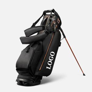 Wholesale Bulk Leather <b>Golf</b> Stand <b>Bag</b> Custom Embroidery <b>Golf</b> Cart <b>Bags</b> for Men Sports Gift Vessel <b>Golf</b> <b>Bag</b> - Product Image 4