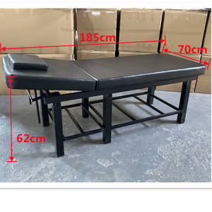 Muebles de Cuero para Salón de Belleza, Cama de Spa para Tatuajes, Cama de Terapia de Belleza, Cama para Pestañas, Mesa de Masaje con Marco Metálico y Esponja de Alta Densidad - Product Image 3