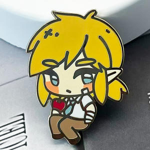 <span class=keywords><strong>Prix</strong></span> usine personnalisé mignon dessin animé Animal <span class=keywords><strong>chien</strong></span> chat épinglette populaire Couple amoureux conception plaqué or émail dur broches broches - Product Image 4