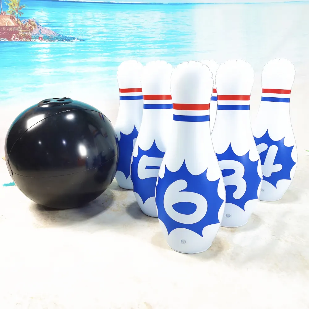 Новый дизайн 2023, надувной шар для боулинга из ПВХ для спортивных игрушек