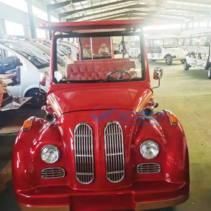 Vehículo Turístico Eléctrico Clásico Retro, Carro de Golf para Hotel, Autobús Eléctrico Vintage para Recorridos Turísticos - Product Image 5