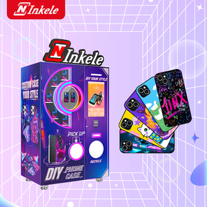 Inkele <span class=keywords><strong>2025</strong></span> thương mại di động máy bán hàng tự động cho tự làm Thiết kế cá nhân điện thoại trường hợp bìa nhanh UV in ấn Máy bán hàng tự động - Product Image 2