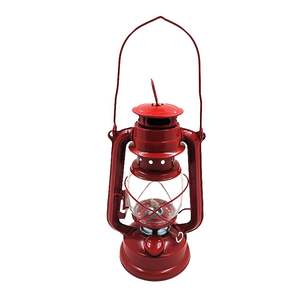 235 בציר קטן לחץ נפט קמפינג מנורת ושמן הוריקן פנס אדום - Product Image 2