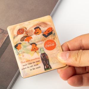 Durable Strong Magnetic Rectangle Shape UV Printed Refrigerator Promotional Gift Magnet Acrylic Photo for Travel Souvenir - Product Image 2